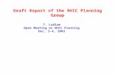 Draft Report of the RHIC Planning Group T. Ludlam Open Meeting on RHIC Planning Dec. 3-4, 2003.
