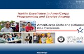 Harkin Excellence in AmeriCorps Programming and Service Awards.
