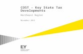 COST - Key State Tax Developments Northeast Region November 2015.