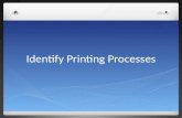 Identify Printing Processes. Lithography/Offset Paper substrate High Quality Inks dry incompletely (by absorption of paper) This causes ink from newspaper.
