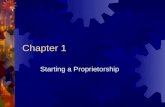 Chapter 1 Starting a Proprietorship. Terms that you need to know  Accounting  Planning recording analyzing and interpreting financial information