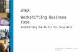 © 2012 Citrix | Confidential – Do Not Distribute Workshifting Business Case Workshifting How-to Kit for Executives.