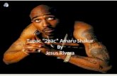 Tupac “2Pac” Amuru Shakur By Jesus Rivera Tupac “2pac” Amaru Shakur By Jesus Rivera.