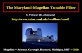 The Maryland-Magellan Tunable Filter S. Veilleux (U. Maryland) veilleux/mmtf Magellan = Arizona, Carnegie, Harvard, Michigan,