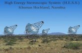 High Energy Stereoscopic System (H.E.S.S.) Khomas Hochland, Namibia.