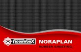 NORAPLAN RUBBER SHEETING_.  INTRODUCTION_  BENEFITS_  RANGES_  SUGGESTED SPECIFICATION_  INSTALLATION INSTRUCTIONS_  MAINTENANCE PROCEDURES_  TECHNICAL.