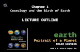 Earth: Portrait of a Planet, 3 rd edition, by Stephen MarshakChapter 1: Cosmology and the Birth of Earth Chapter 1 Cosmology and the Birth of Earth ©2008.