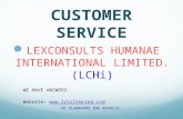 LEXCONSULTS HUMANAE INTERNATIONAL LIMITED. (LCHi) WE HAVE ANSWERS. Website:  BY OLUWAKEMI ADE-ADENIJI.
