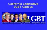 California Legislative LGBT Caucus. Justification for project  Curtail tobacco industry influence  Research indicates politicians who take tobacco $
