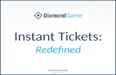 Instant Tickets: Redefined. Lotteries want new and innovative products.
