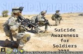 Suicide Awareness for Soldiers 2008. This world, this world is cold But you don't, you don't have to go You're feeling sad you're feeling lonely And no.
