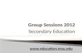 Secondary Education .  COE homepage Academics Undergraduate.
