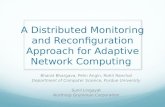 A Distributed Monitoring and Reconfiguration Approach for Adaptive Network Computing Bharat Bhargava, Pelin Angin, Rohit Ranchal Department of Computer.