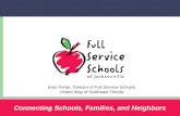 Connecting Schools, Families, and Neighbors Keto Porter, Director of Full Service Schools United Way of Northeast Florida.