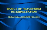 BASICS OF WAVEFORM INTERPRETATION Michael Haines, MPH, RRT-NPS, AE-C.