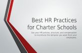 Best HR Practices for Charter Schools Use your HR policies, structure, and compensation to incentivize the behavior you want from your employees.