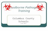 Bloodborne Pathogens Training Columbus County Schools (June 2015)