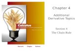 Chapter 4 Additional Derivative Topics Section 4 The Chain Rule.