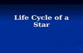 Life Cycle of a Star All Stars Begin the Same Way: Before life as a star  Nebula A nebula is a cloud of interstellar dust, hydrogen and helium gas,