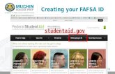 Muchincollegeprep.org Creating your FAFSA ID studentaid.gov.