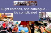 Eight libraries, one catalogue … it’s complicated.