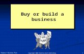Copyright 2008 Prentice Hall Publishing 1 Chapter 4 Business Plan Buy or build a business.