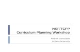 NSF/TCPP Curriculum Planning Workshop Andrew Lumsdaine Indiana University.