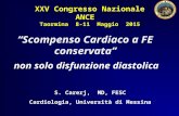 Non solo disfunzione diastolica S. Carerj, MD, FESC Cardiologia, Università di Messina XXV Congresso Nazionale ANCE Taormina 8-11 Maggio 2015 “Scompenso.