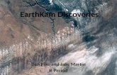 EarthKam Discoveries Ben Pike and Jake Martin B Period.