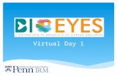 Virtual Day 1. Hello scientists, Welcome to BioEYES! We are bringing you an exciting experiment. For the next week your goal will be to learn all you.