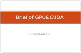 Chun-Yuan Lin Brief of GPU&CUDA. What is GPU? Graphics Processing Units 2015/12/16 2 GPU.
