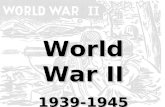 World War II 1939-1945. Fascist Militarism &Aggression Appeasement at Munich Molotov-Ribbentrop Pact Germany Invades Poland Causes.