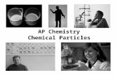 AP Chemistry Chemical Particles. Historical Development of the Atomic Model Greek model of atom Greeks (~400 B.C.E.) Matter is discontinuous (i.e., “grainy”).