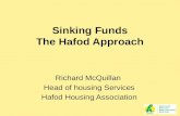 Sinking Funds The Hafod Approach Richard McQuillan Head of housing Services Hafod Housing Association.