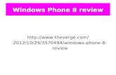 Windows Phone 8 review  dows-phone-8-review.