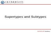 Supertypes and Subtypes. 2 home back first prev next last What Will I Learn? In this lesson, you will learn to: –Define and give an example of a subtype.