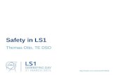 Http://indico.cern.ch/event/373053/ Safety in LS1 Thomas Otto, TE DSO.
