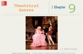 9 Theatrical Genres © T Charles Erickson Copyright © McGraw-Hill Education. All rights reserved. No reproduction or distribution without the prior written.