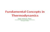 Fundamental Concepts in Thermodynamics Doba Jackson, Ph.D. Associate Professor of Chemistry & Biochemistry Huntingdon College.