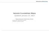 National Journal Presentation Credits Producers: Katharine Conlon Director: Jessica Guzik Senate Committee Maps Updated: January 15, 2015.