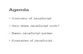 What is JavaScript? JavaScript was designed to add interactivity to HTML pages JavaScript is a scripting language (a scripting language is a lightweight.