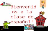 ¡Bienvenidos a la clase de español!. Español 3 A class for intermediate speakers Honors credit Must stay organized! More reading: stories, articles, etc.