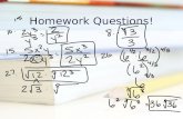 Homework Questions!. Unit 3 Exploring Exponential Models.