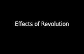 Effects of Revolution. The Abolition of Slavery Slavery – 3000 BCE to 1888 Enlightenment thinking = equality Slave revolts change peoples thinking Prosperity.