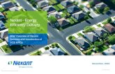 Nexant - Energy Efficiency Delivery Confidential November, 2015 Brief Overview of Nexant Services and Introduction of SCE ERCx.