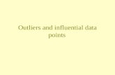 Outliers and influential data points. No outliers?