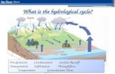 What is the hydrological cycle? Key Theme: Rivers Precipitation Condensation Surface Runoff Transpiration Infiltration Throughflow Evaporation Groundwater.