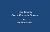 How to play Corre,Corre,la Guraca BY Matthew Dennin.