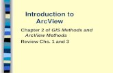Introduction to ArcView Chapter 2 of GIS Methods and ArcView Methods Review Chs. 1 and 3.