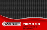 PRIMO SD VINYL TILES & SHEETING_.  INTRODUCTION_  BENEFITS_  SUGGESTED SPECIFICATION_  INSTALLATION INSTRUCTIONS_  MAINTENANCE PROCEDURES_  TECHNICAL.